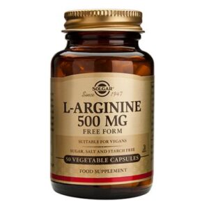 Solgar L-Arginine 500mg 50s