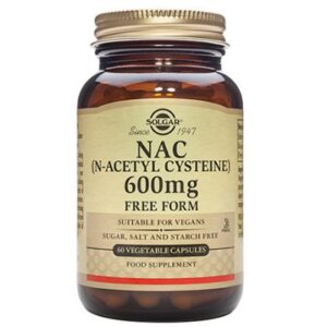 Solgar NAC (N-Acetyl Cysteine) 600mg 60s