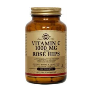 Solgar Vitamin C 1000mg With Rose Hips 100s