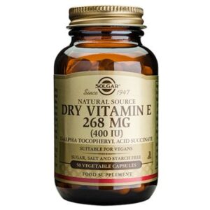 Solgar Dry Vitamin E 268mg (400 IU) 50s