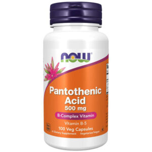 Now Pantothenic Acid 500mg 100s