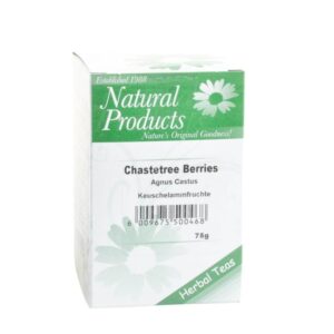 Natural Products Dried Chaste Tree Berries (Vitex Agnus-castus) 75g