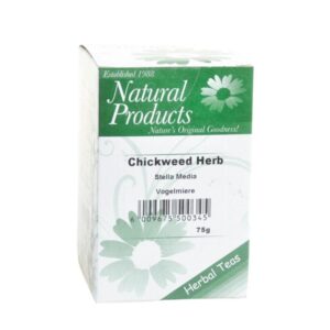 Natural Products Dried Chickweed Herb Cut (Stellaria media) 75g