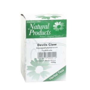 Natural Products Dried Devil's Claw Cut (Hlarpagophytum procumbens) 100g