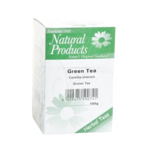 Natural Products Dried Green Tea (Camillia sinensis) 100g