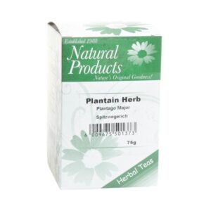 Natural Products Dried Plantain Leaves (Plantago major) 75g