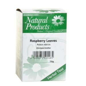 Natural Products Dried Red Raspberry Leaves 75g