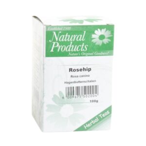 Natural Products Dried Rose Hips (Rosa Canina) 100g