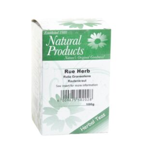 Natural Products Dried Rue Herb Cut (Ruta graveolens) 100g