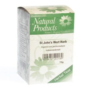 Natural Products Dried St John's Wort Cut (Hypericum perforatum) 75g