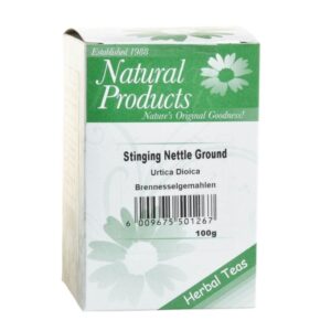 Natural Products Dried Stinging Nettle Ground (Urtica dioica) 100g