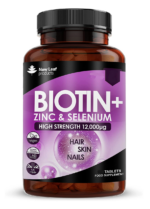 New Leaf Products Biotin Hair Growth Supplement High Strength 6 Month Supply Supply