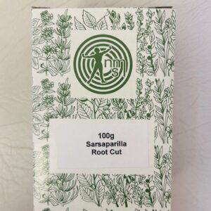 Sarsaparilla root cut